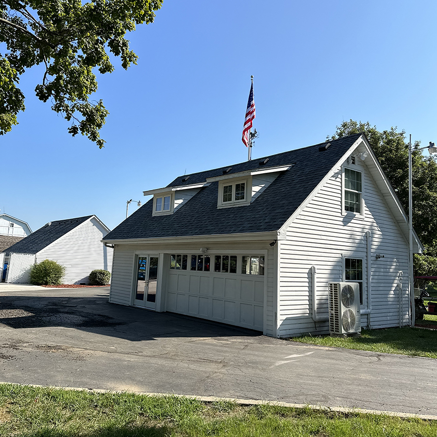 Pole Barn Chic garage